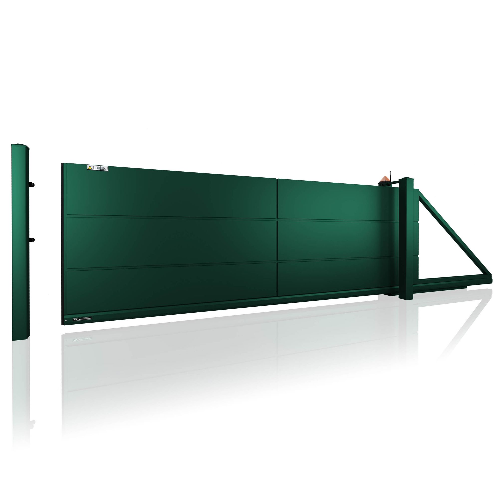 Brama przesuwna HOME INCLUSIVE AW.10.200 (panel 500mm) — zdjęcie 9