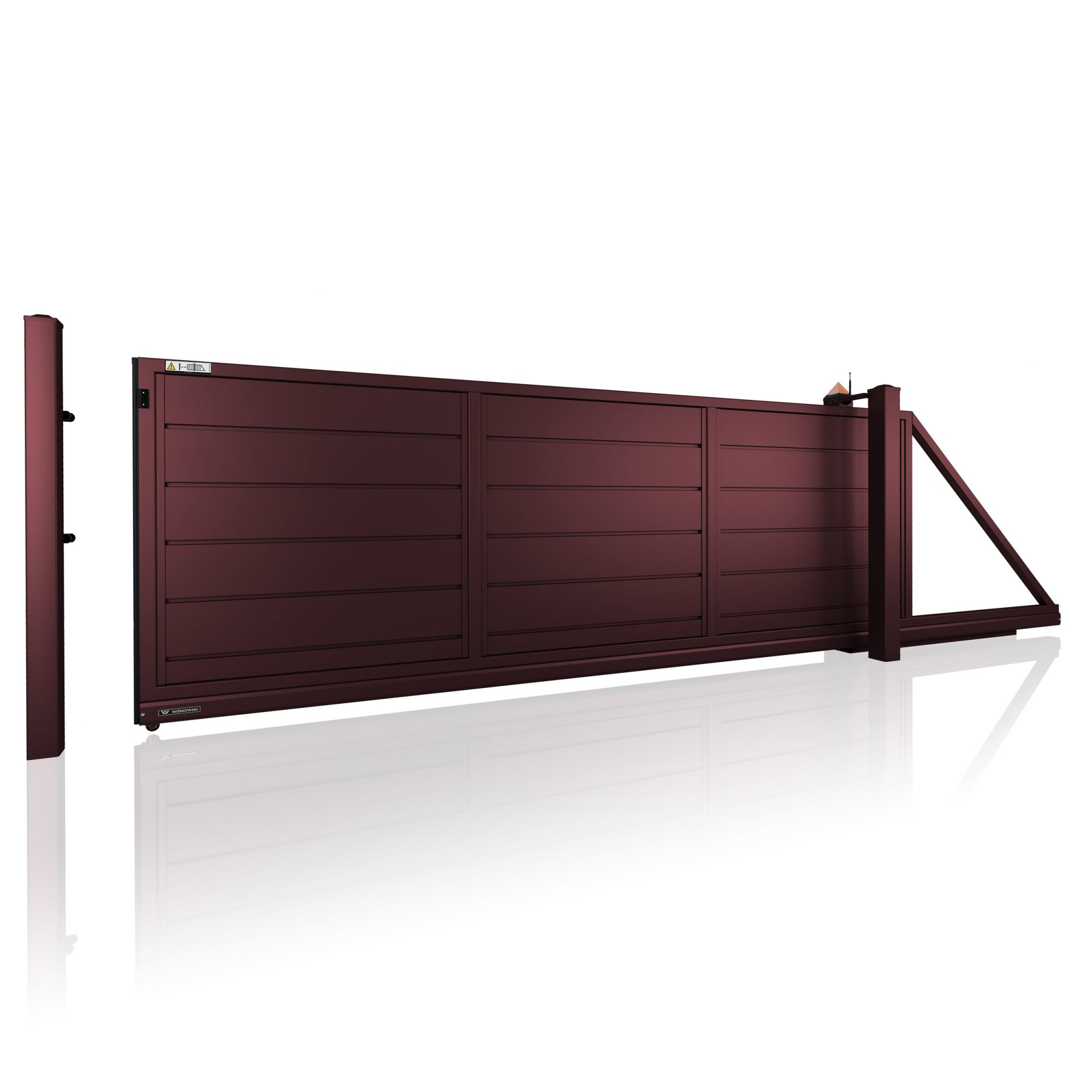 Brama przesuwna HOME INCLUSIVE AW.10.228 w wersji bez prześwitu — zdjęcie 13