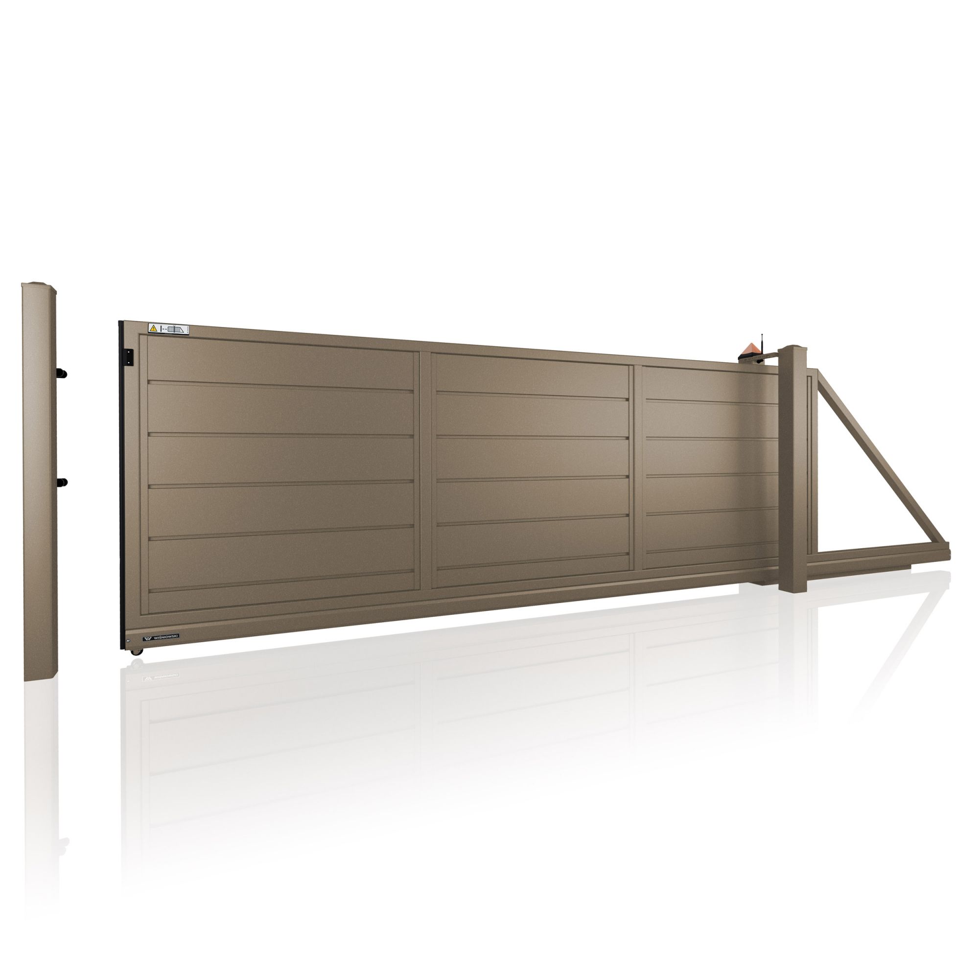 Brama przesuwna HOME INCLUSIVE AW.10.228 w wersji bez prześwitu — zdjęcie 16
