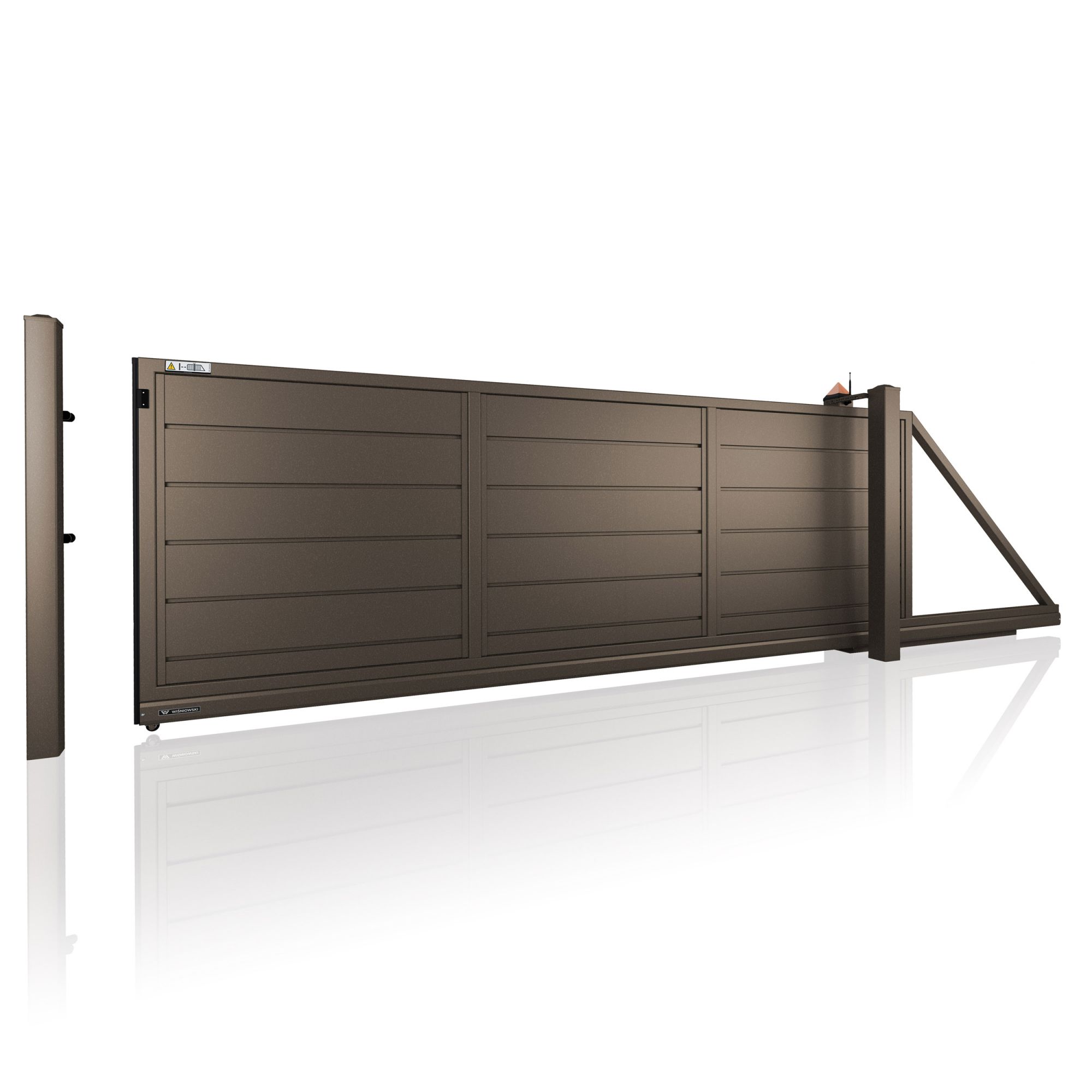 Brama przesuwna HOME INCLUSIVE AW.10.228 w wersji bez prześwitu — zdjęcie 19