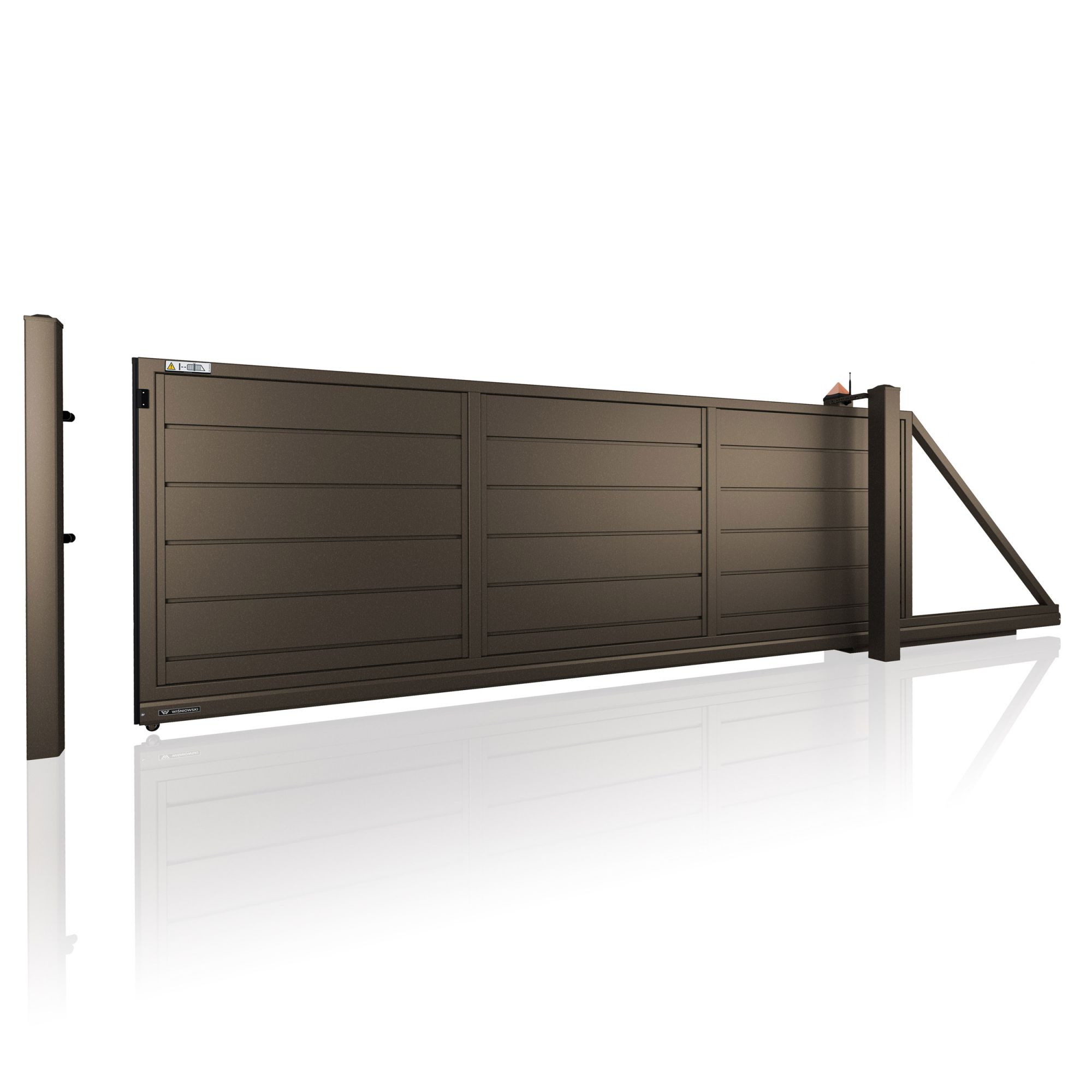Brama przesuwna HOME INCLUSIVE AW.10.228 w wersji bez prześwitu — zdjęcie 21