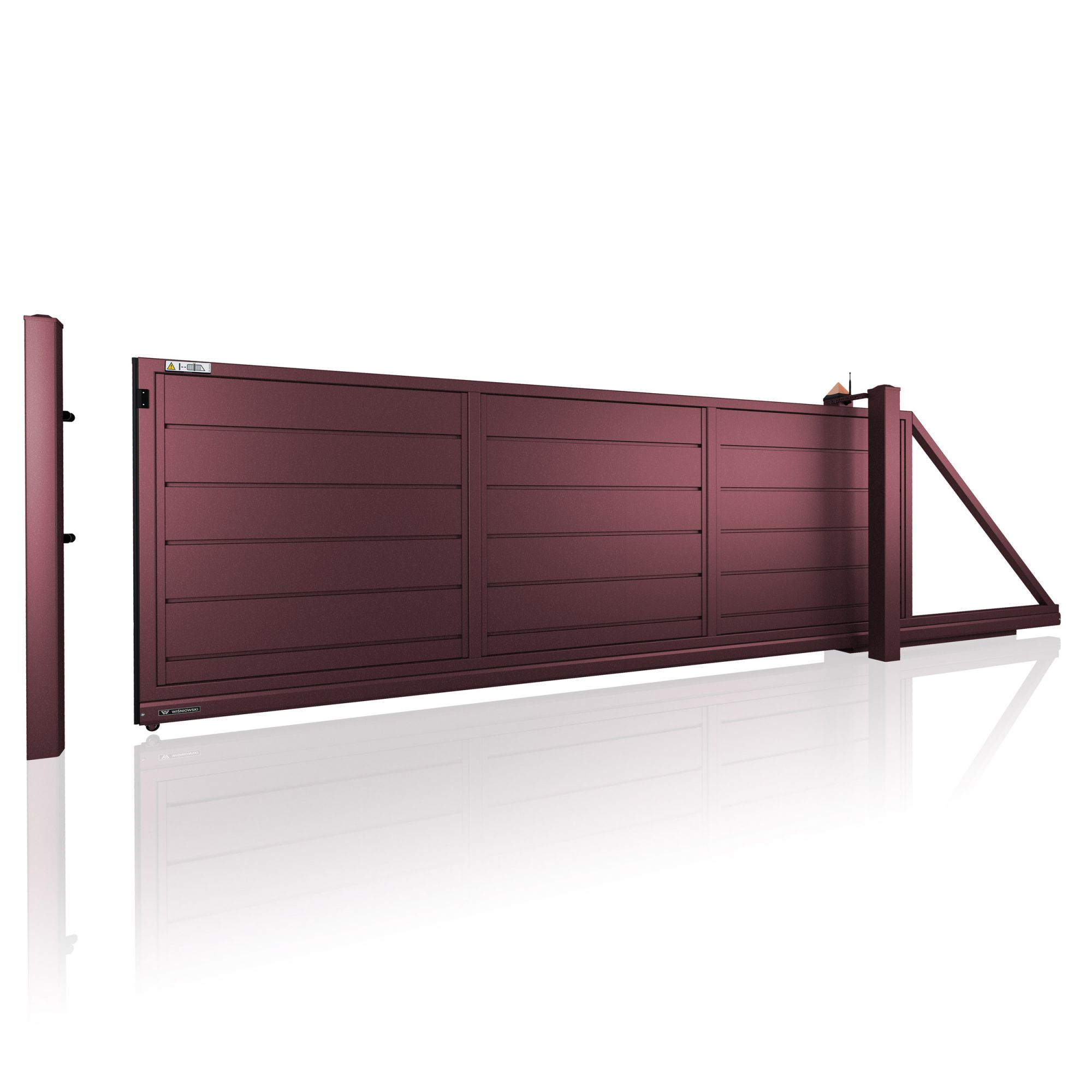 Brama przesuwna HOME INCLUSIVE AW.10.228 w wersji bez prześwitu — zdjęcie 27
