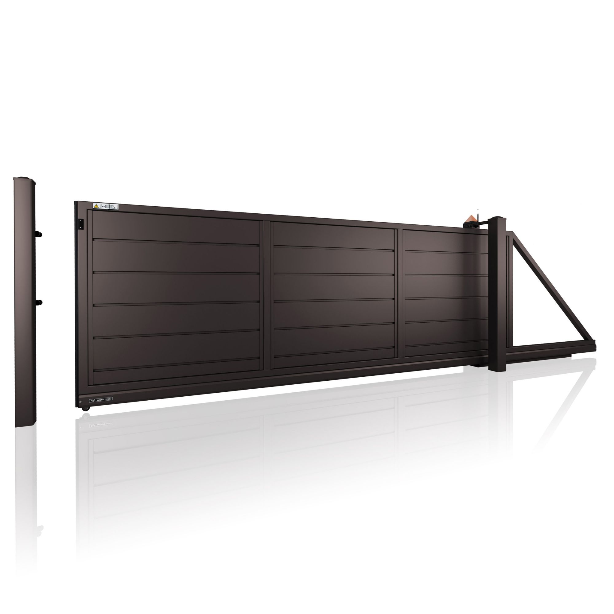 Brama przesuwna HOME INCLUSIVE AW.10.228 w wersji bez prześwitu — zdjęcie 5