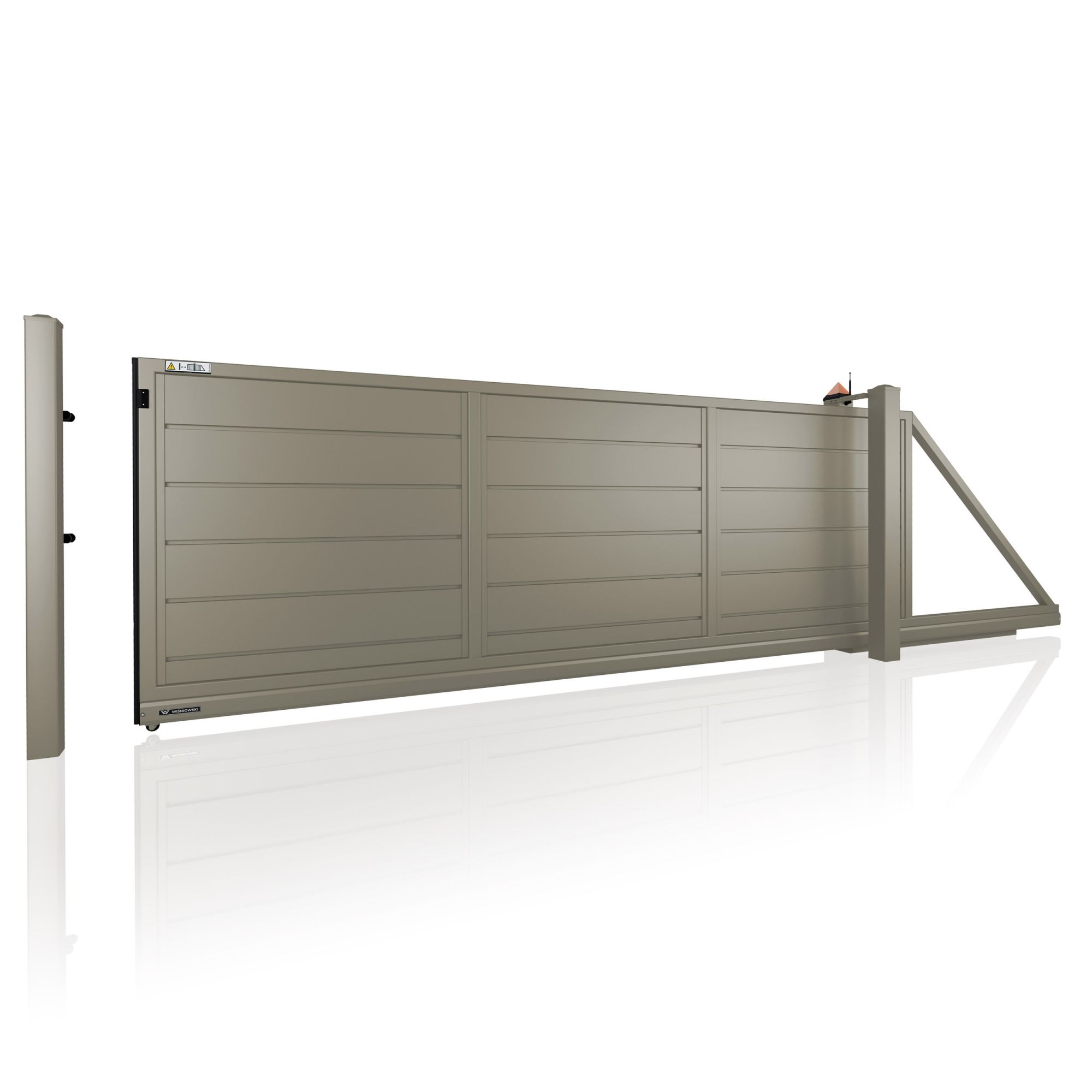 Brama przesuwna HOME INCLUSIVE AW.10.228 w wersji bez prześwitu — zdjęcie 7