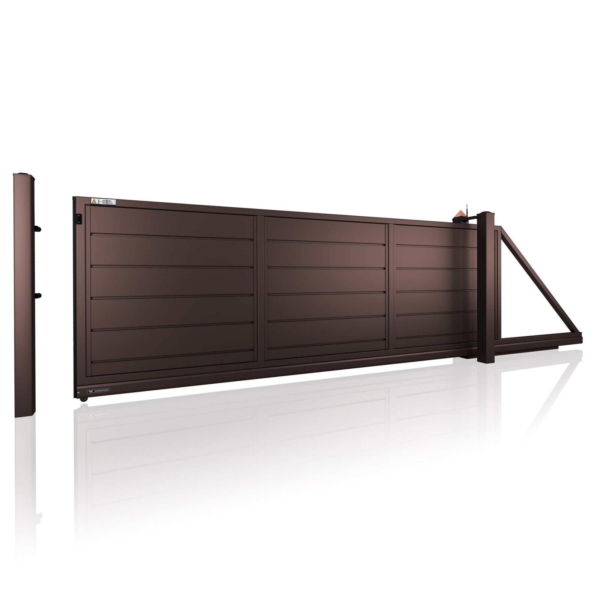 Brama przesuwna HOME INCLUSIVE AW.10.228 w wersji bez prześwitu — zdjęcie 11