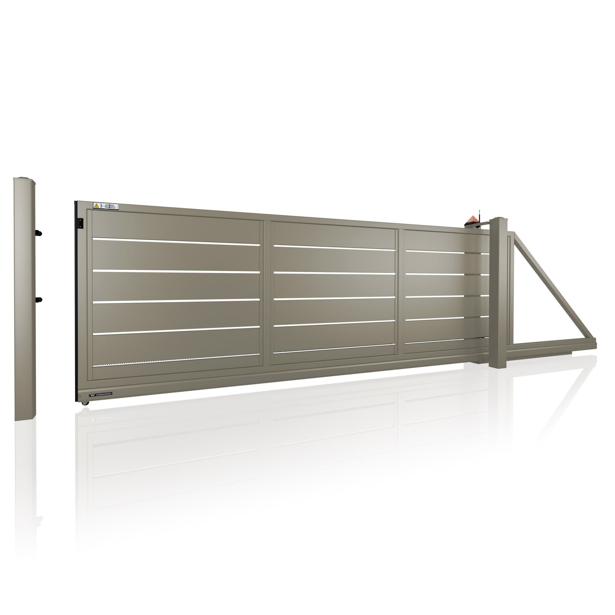 Brama przesuwna HOME INCLUSIVE AW.10.228 w wersji z prześwitem — zdjęcie 13