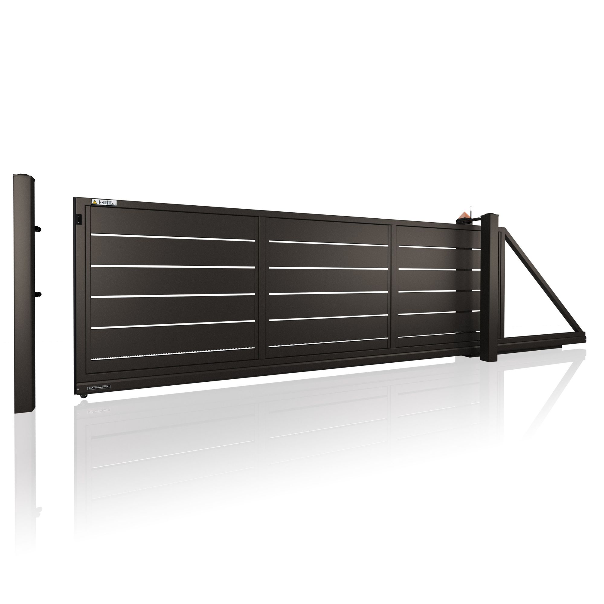 Brama przesuwna HOME INCLUSIVE AW.10.228 w wersji z prześwitem — zdjęcie 17