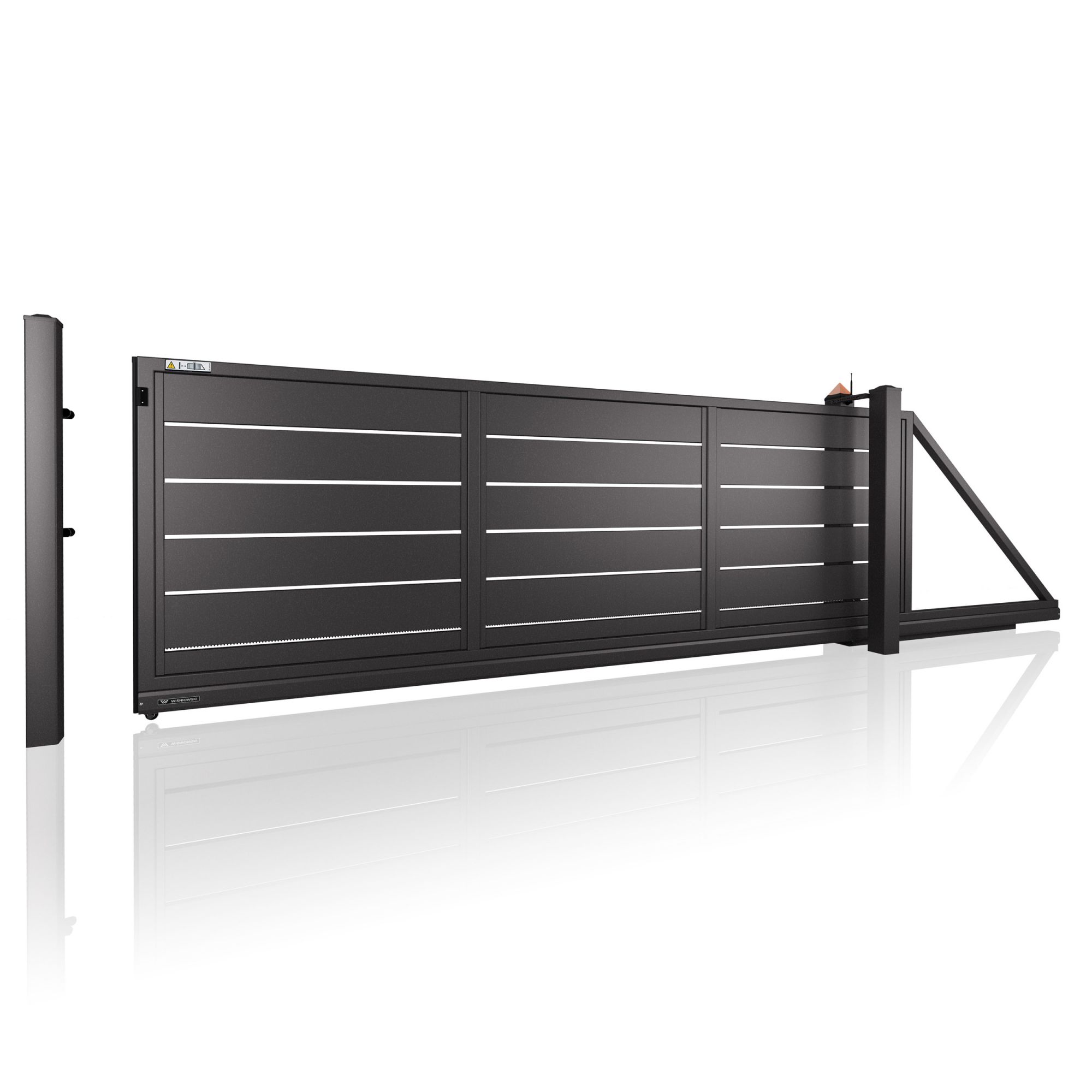 Brama przesuwna HOME INCLUSIVE AW.10.228 w wersji z prześwitem — zdjęcie 18