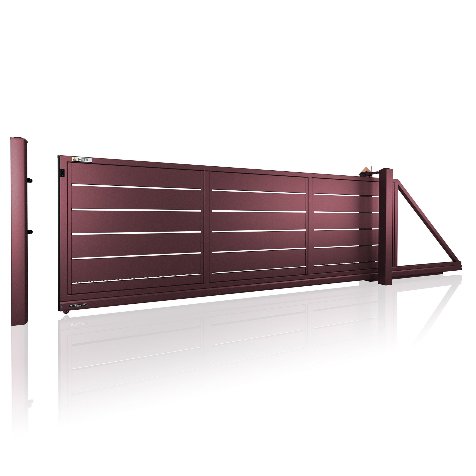 Brama przesuwna HOME INCLUSIVE AW.10.228 w wersji z prześwitem — zdjęcie 27