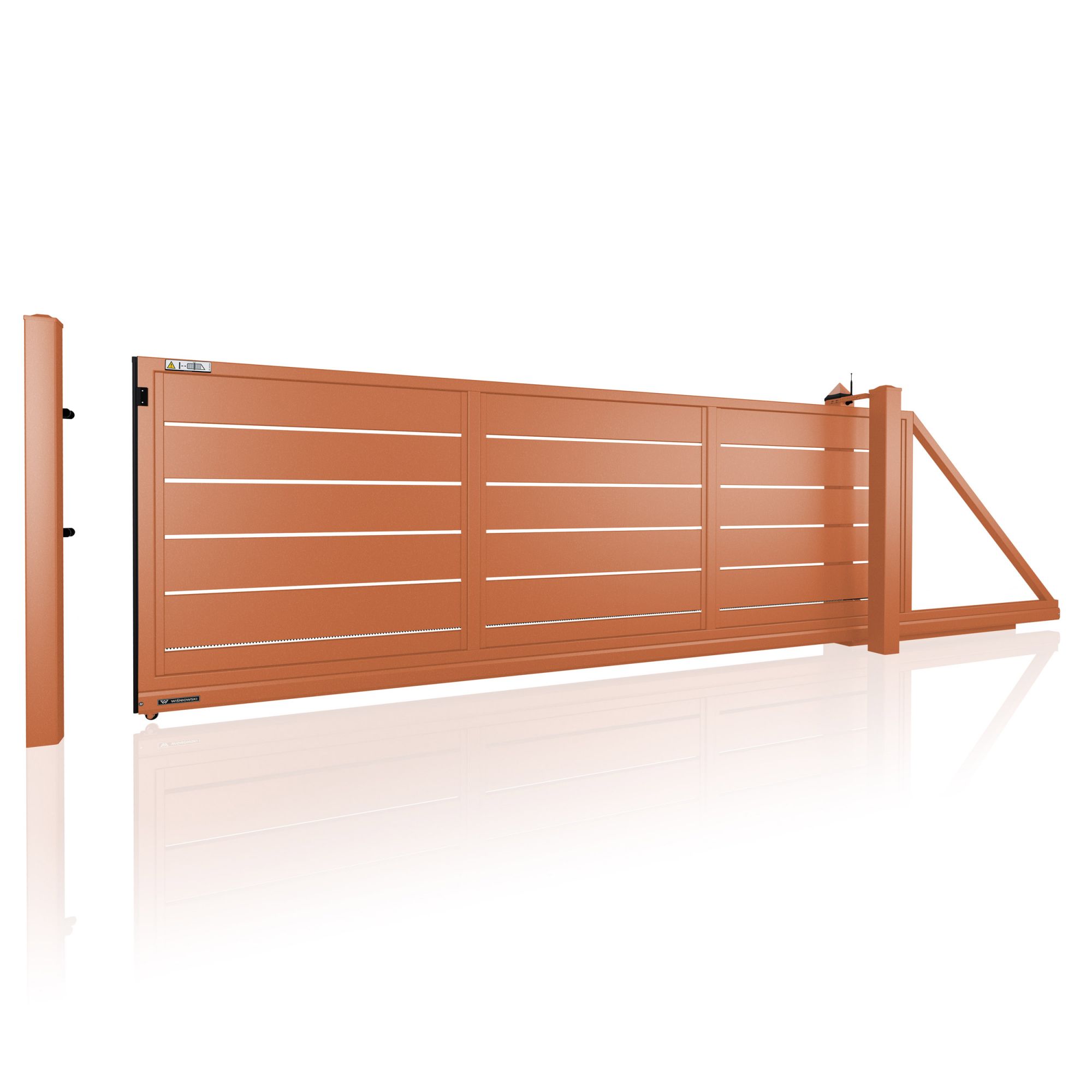 Brama przesuwna HOME INCLUSIVE AW.10.228 w wersji z prześwitem — zdjęcie 28