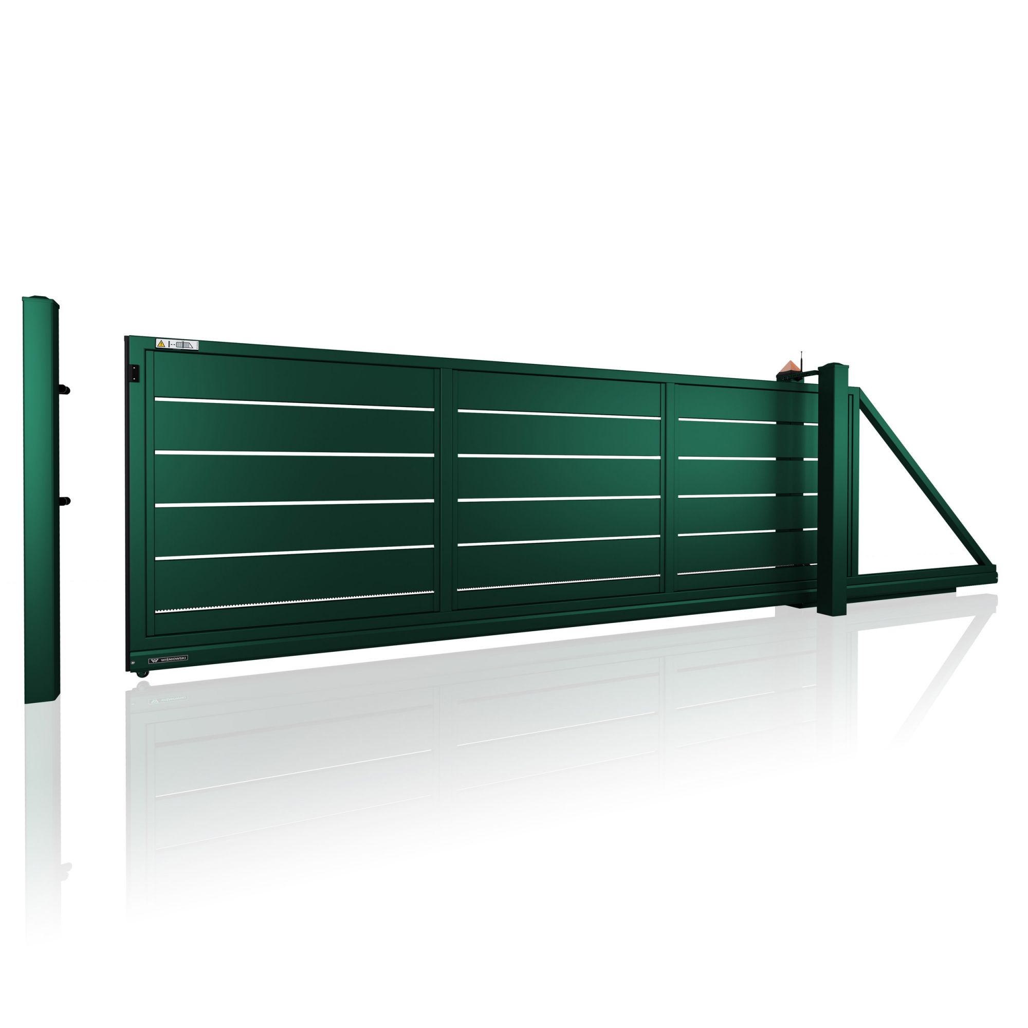 Brama przesuwna HOME INCLUSIVE AW.10.228 w wersji z prześwitem — zdjęcie 9