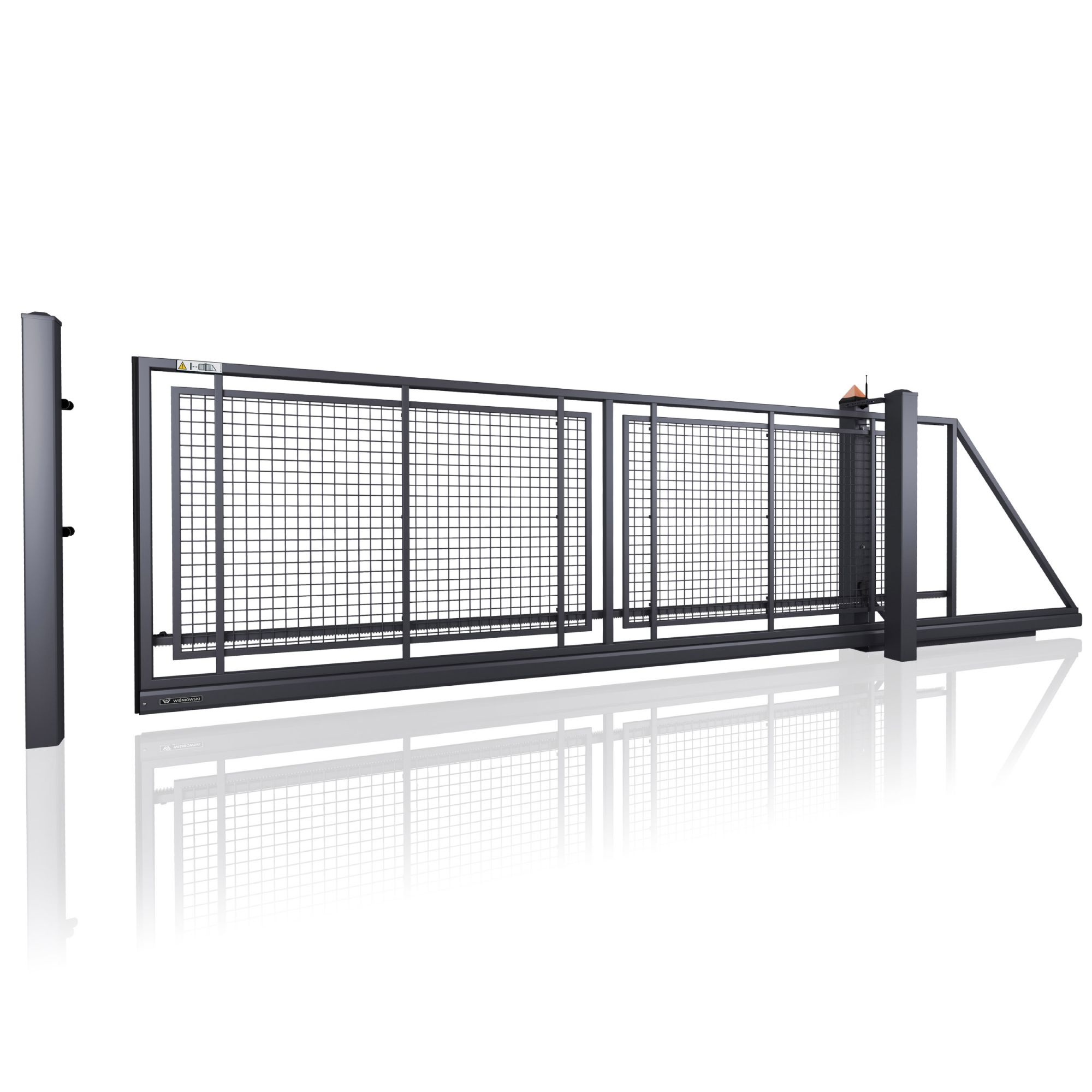 Brama przesuwna MODERN AW.10.100/P — zdjęcie 14