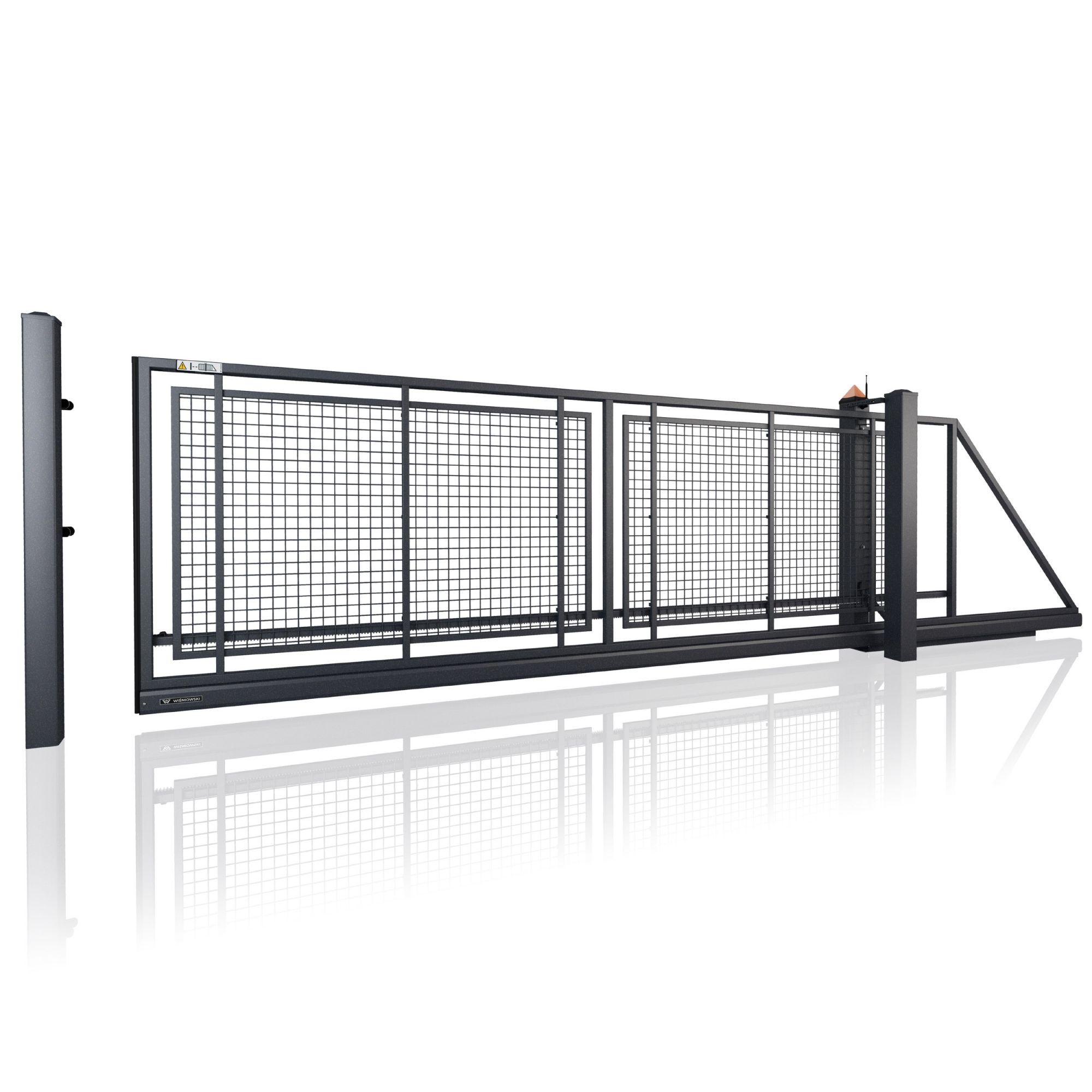 Brama przesuwna MODERN AW.10.100/P — zdjęcie 15