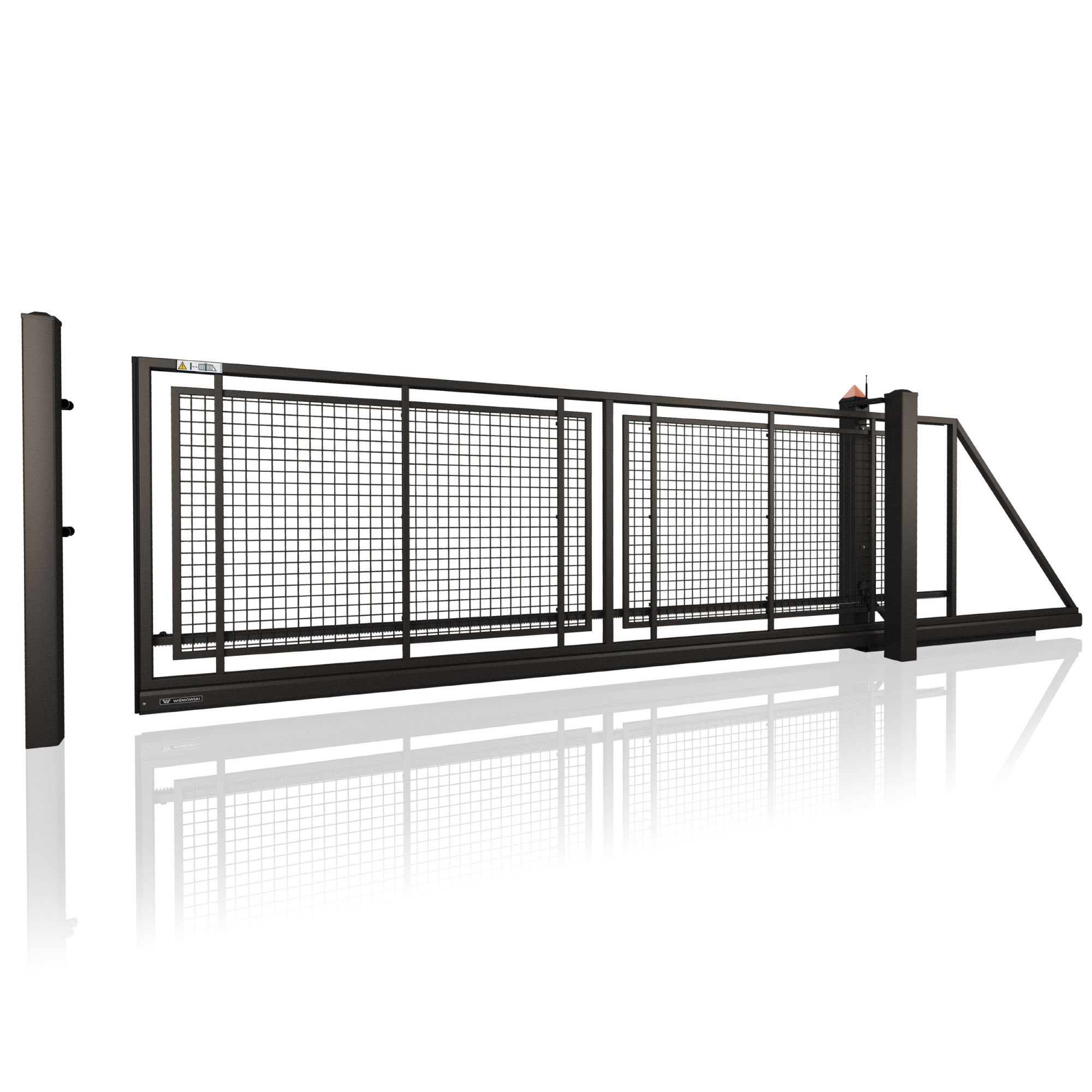 Brama przesuwna MODERN AW.10.100/P — zdjęcie 17
