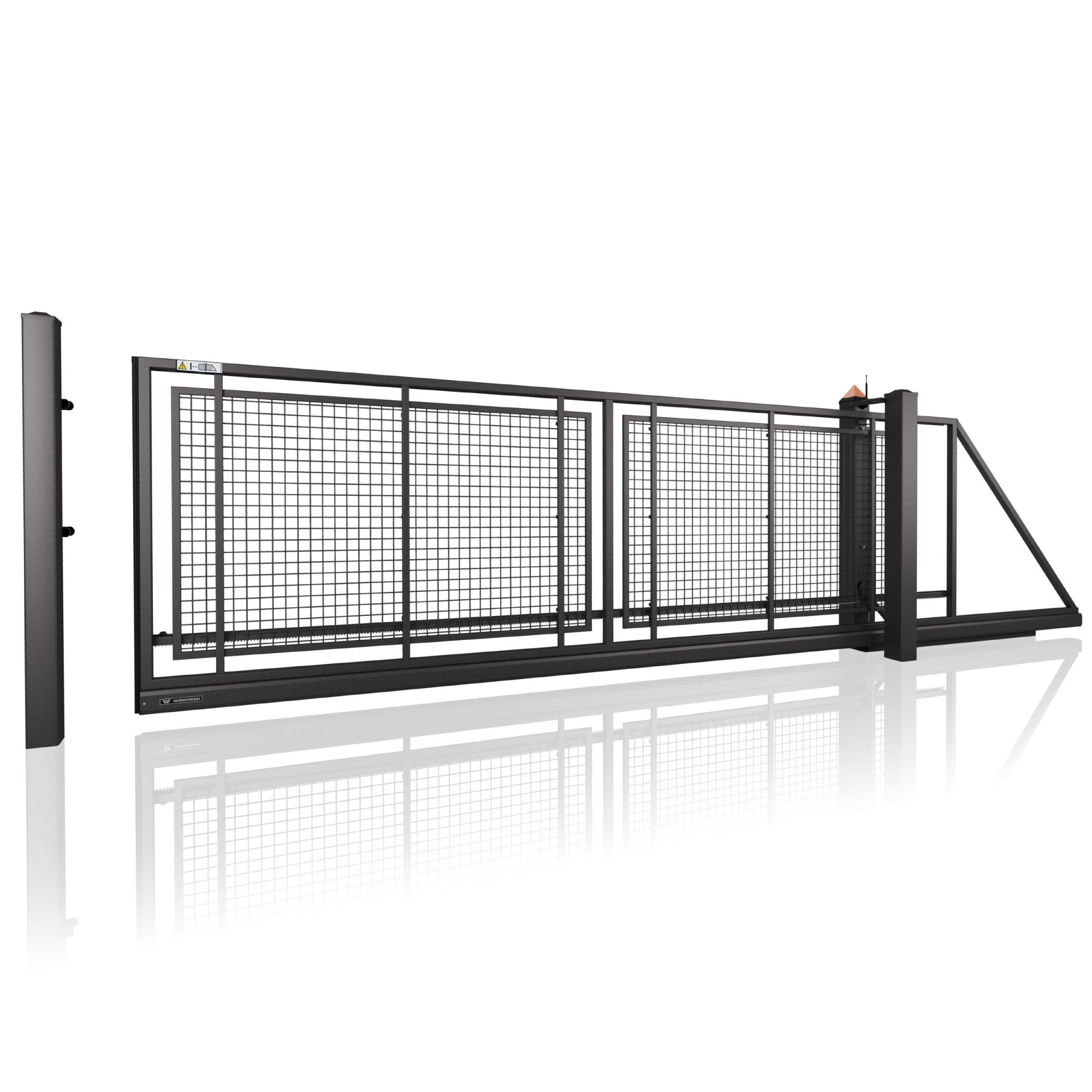 Brama przesuwna MODERN AW.10.100/P — zdjęcie 18
