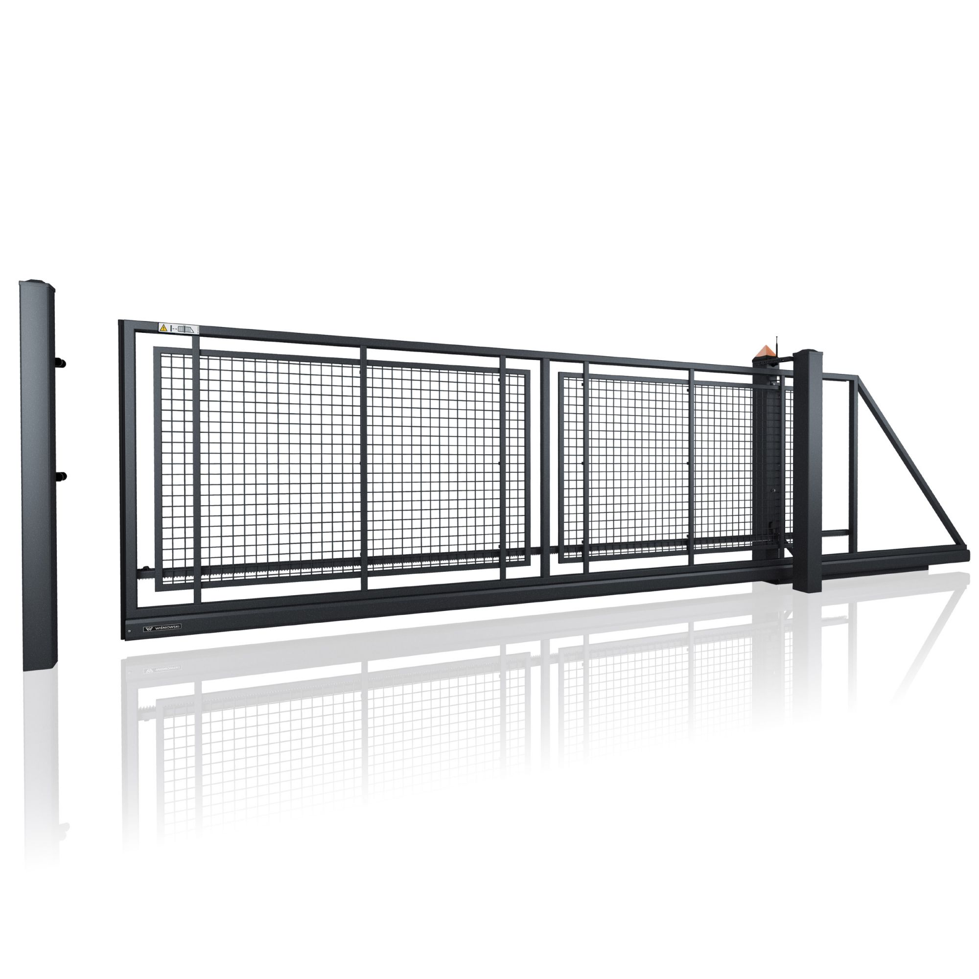 Brama przesuwna MODERN AW.10.100/P — zdjęcie 26