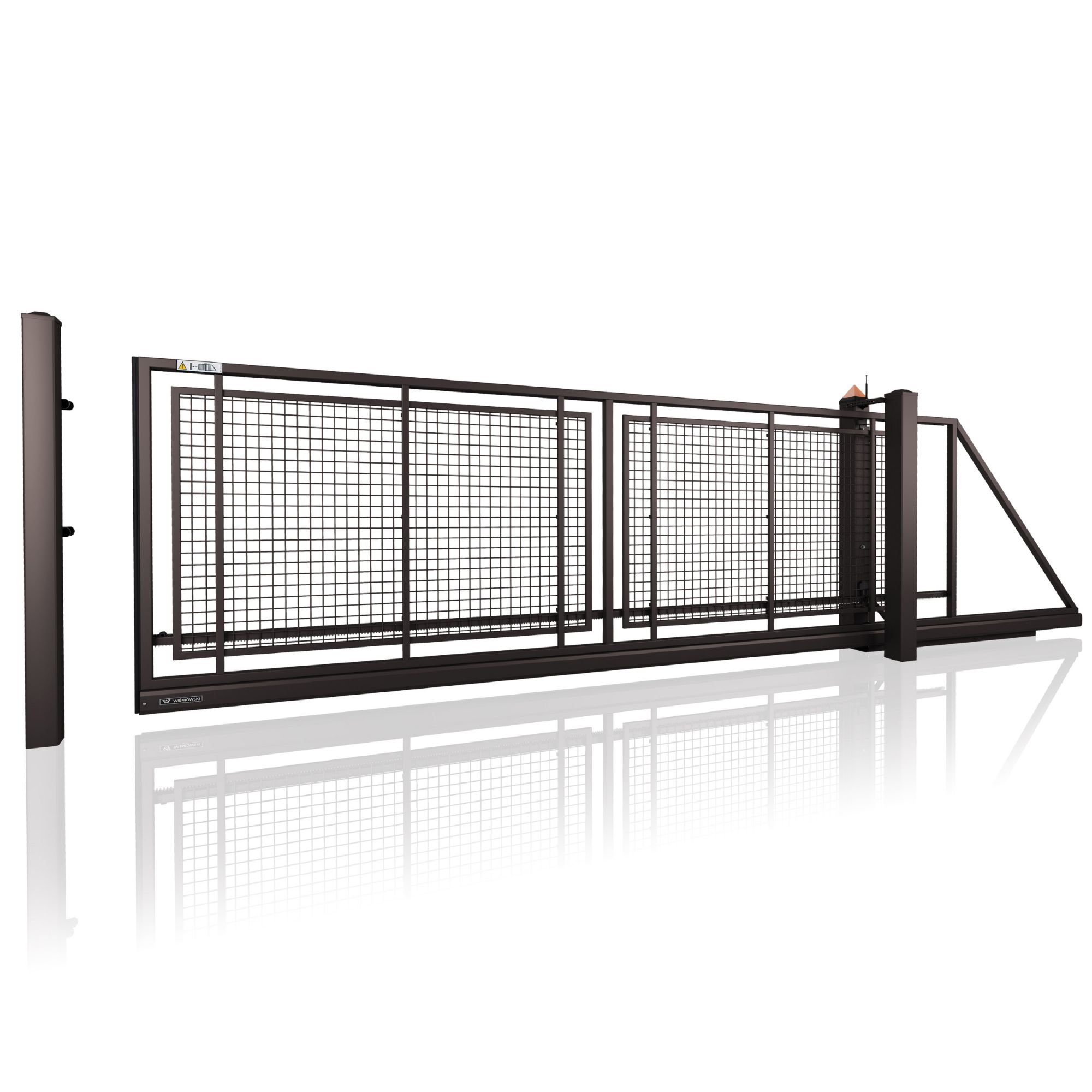 Brama przesuwna MODERN AW.10.100/P — zdjęcie 11