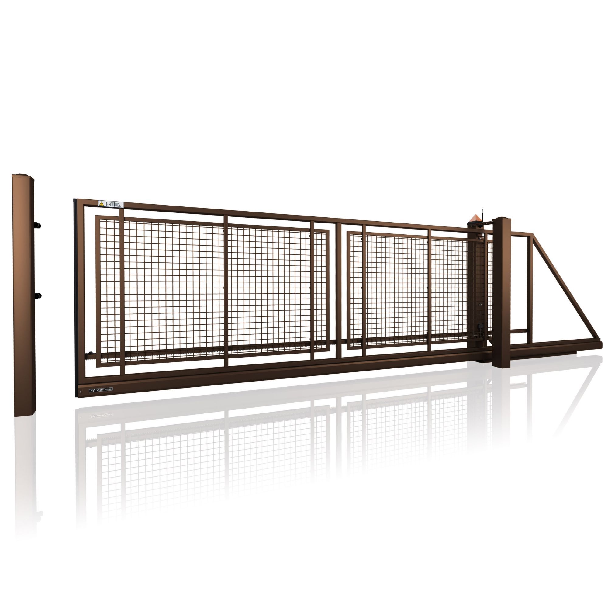 Brama przesuwna MODERN AW.10.100/P — zdjęcie 12
