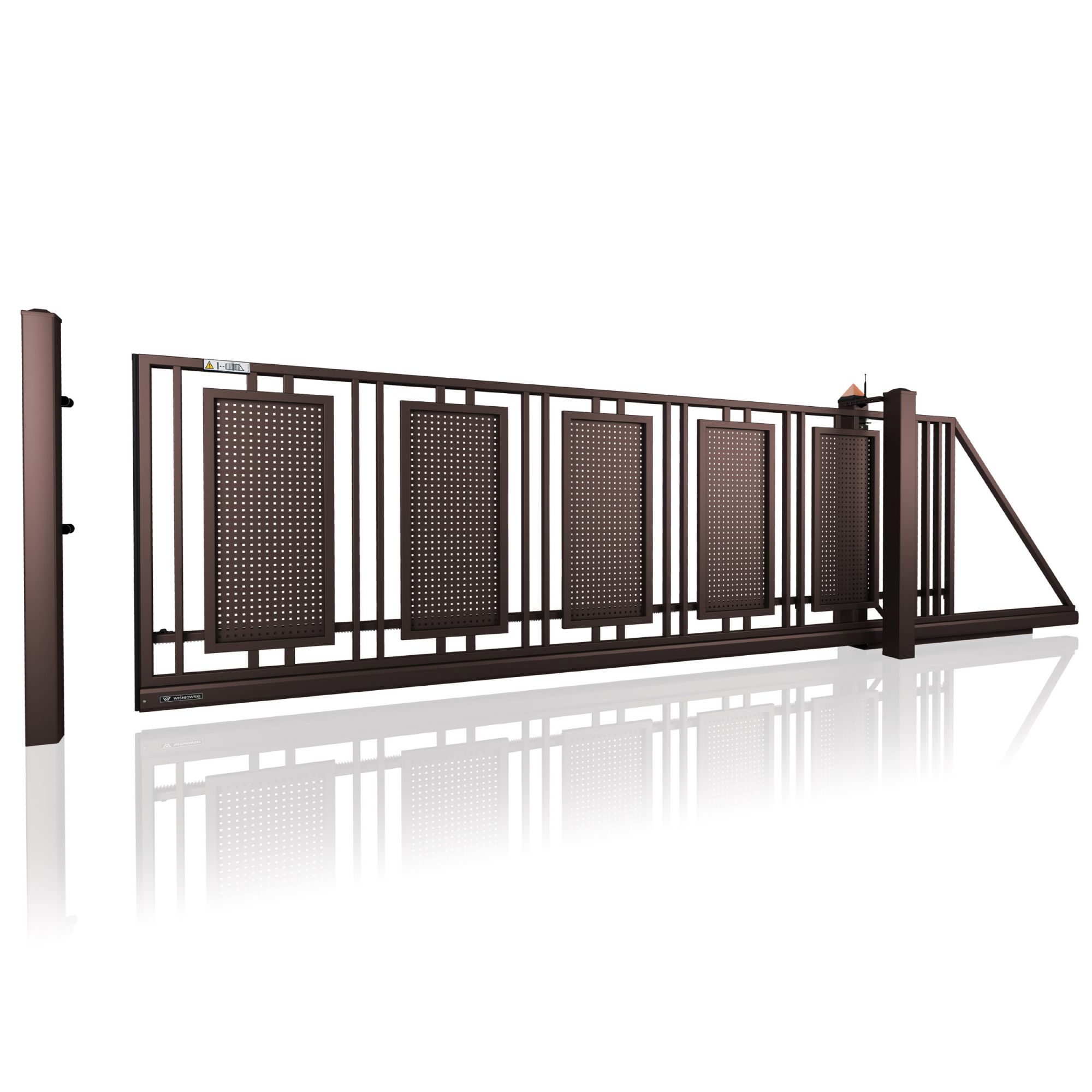 Brama przesuwna MODERN AW.10.102/P — zdjęcie 6