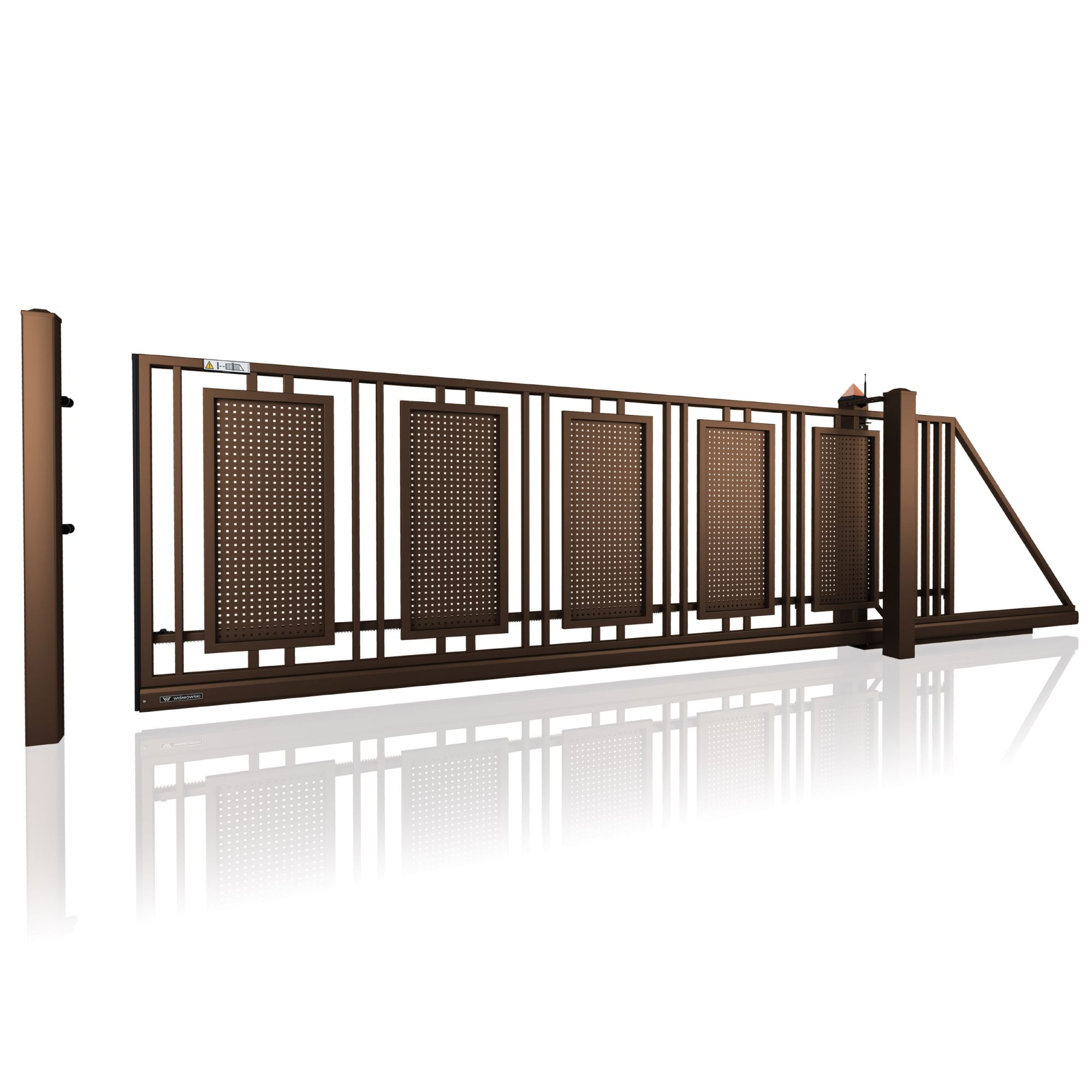 Brama przesuwna MODERN AW.10.102/P — zdjęcie 12