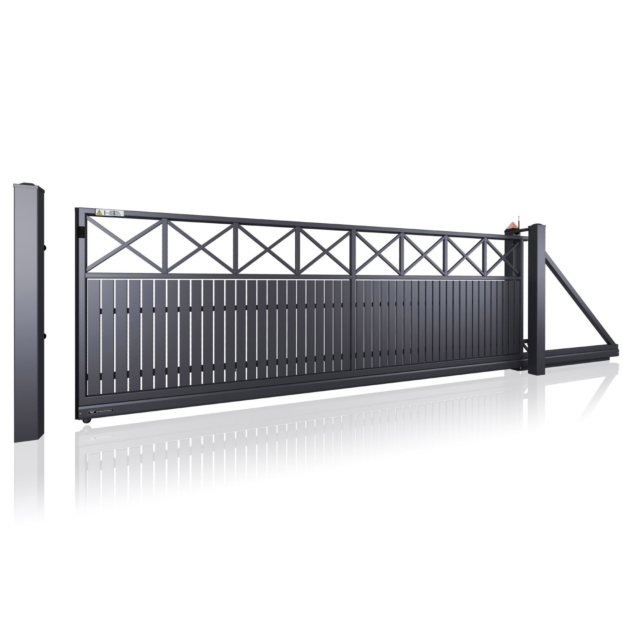 Brama przesuwna MODERN AW.10.115/P — zdjęcie 14