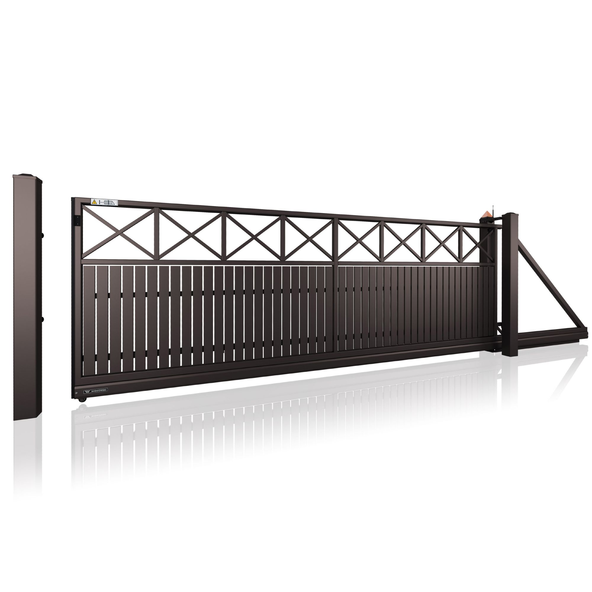 Brama przesuwna MODERN AW.10.115/P — zdjęcie 11