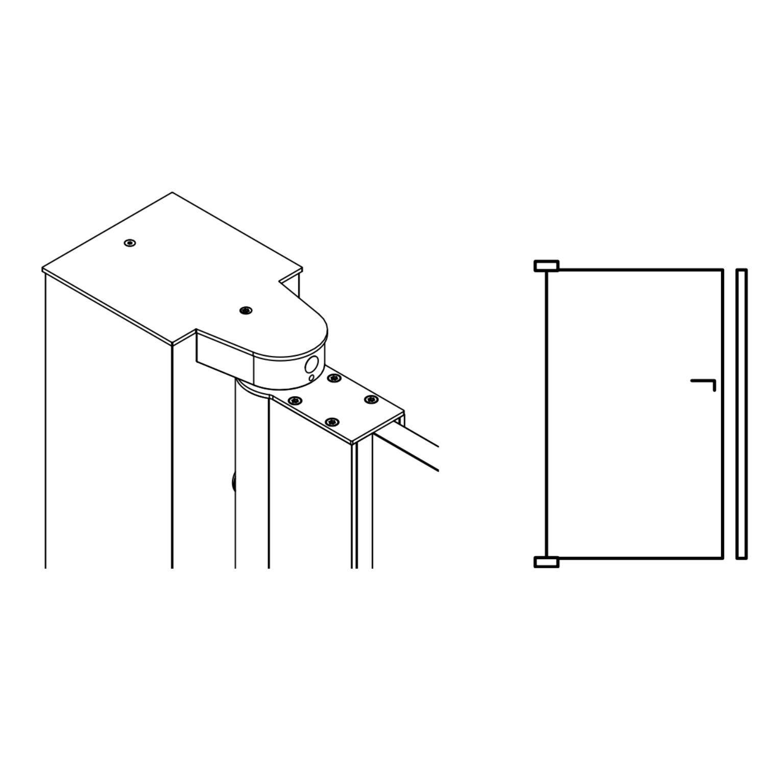 Furtka aluminiowa HOME INCLUSIVE AW.AL.202 — zdjęcie 6