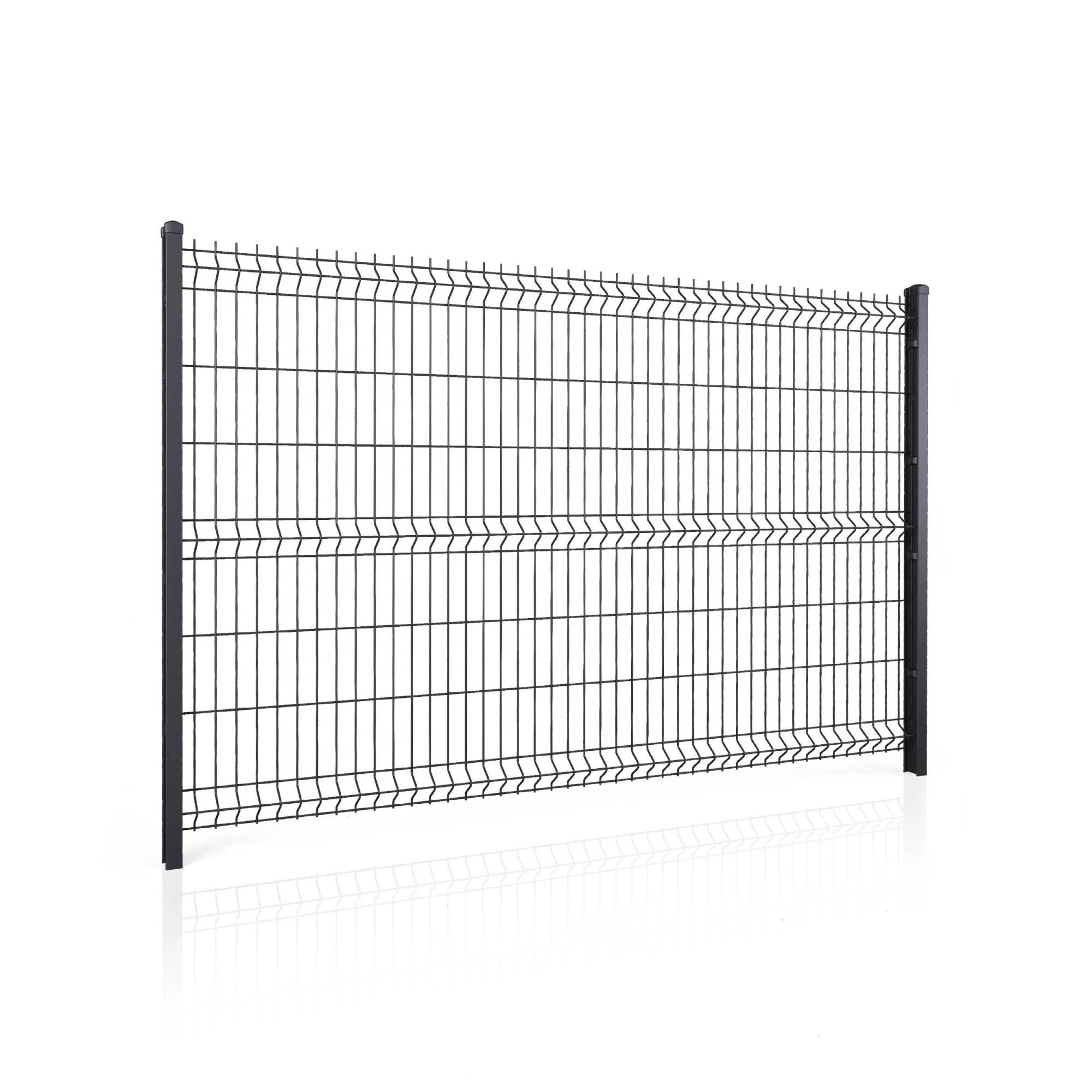 Panel ogrodzeniowy VEGA B Light 3D oczko: 55x200, słupy i akcesoria GAMMA. Palety po 50 kpl — zdjęcie 5