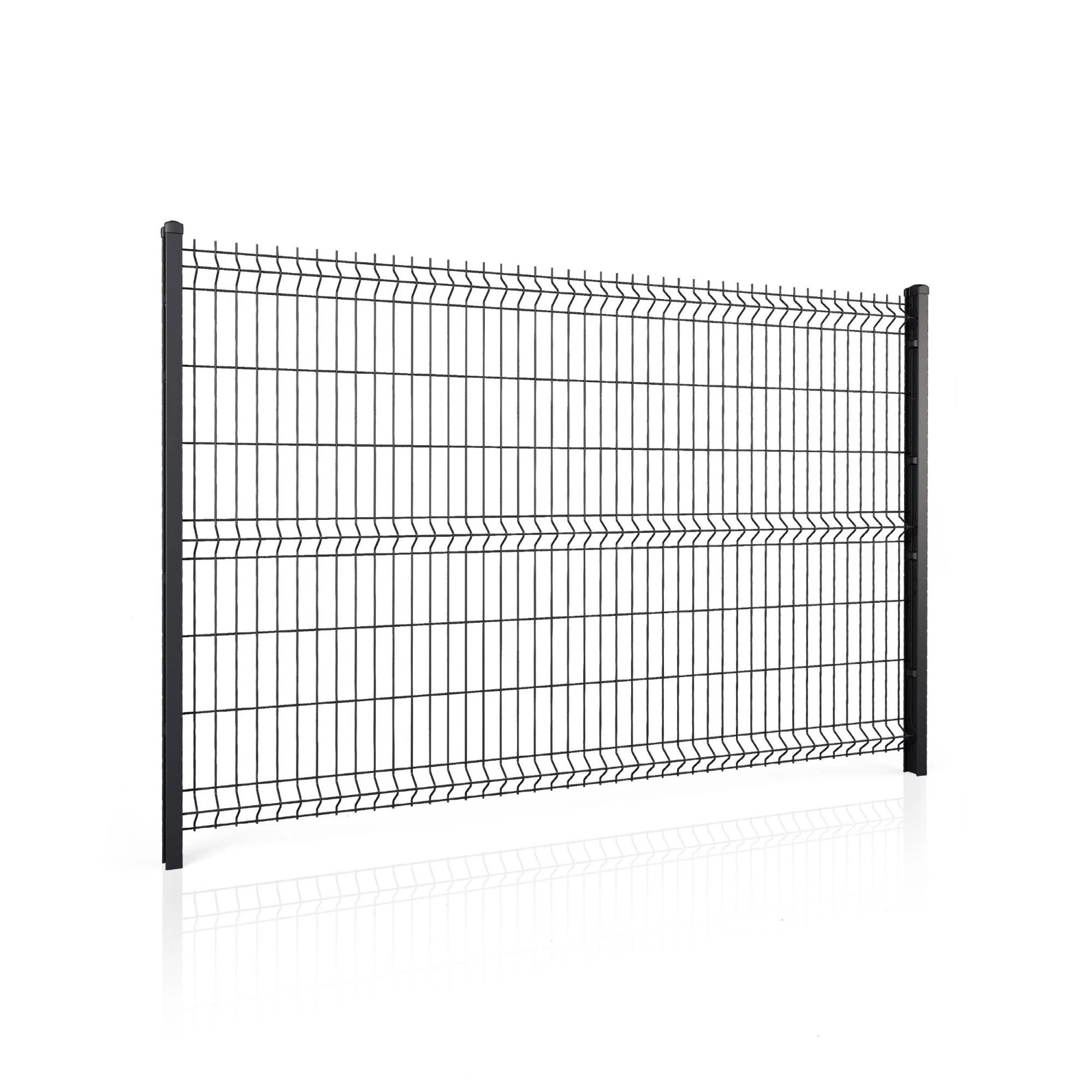 Panel ogrodzeniowy VEGA B Light 3D oczko: 55x200, słupy i akcesoria GAMMA. Palety po 50 kpl — zdjęcie 6
