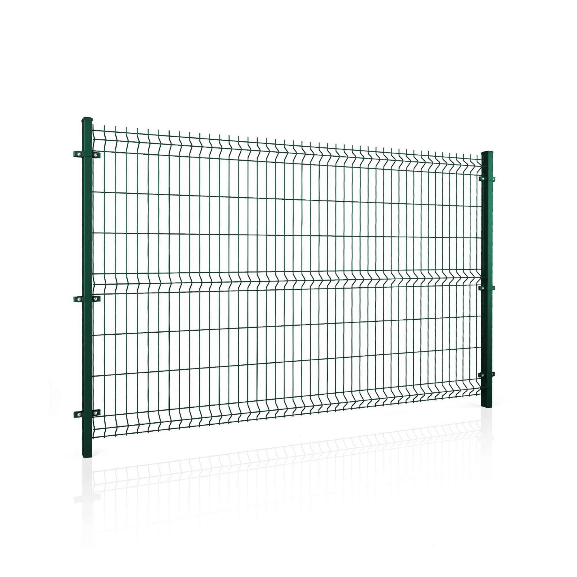 Panel ogrodzeniowy VEGA B Light 3D oczko: 55x200, słupy i akcesoria OMEGA Light. Palety po 50 kpl — zdjęcie 4