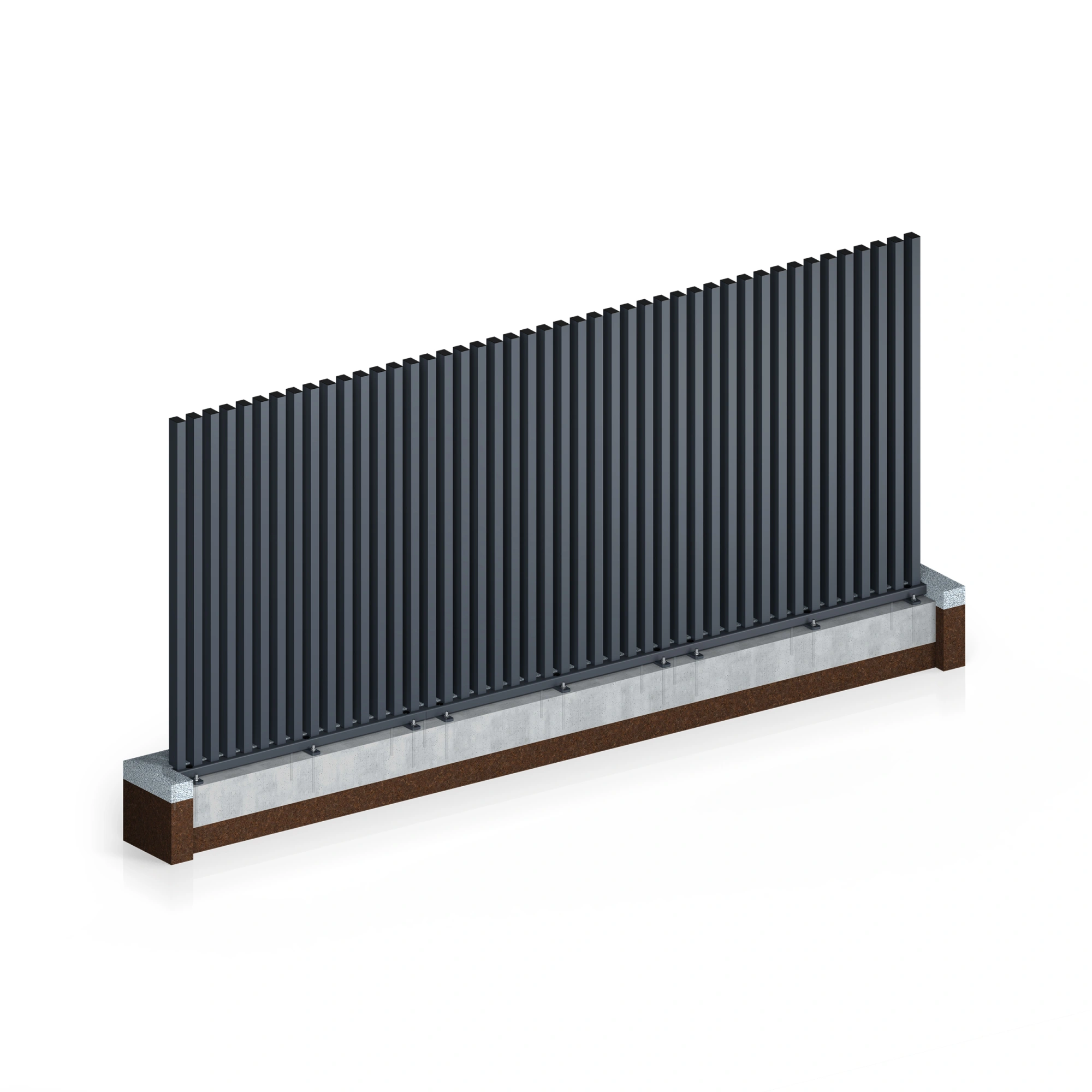 Przęsło palisadowe stalowe INFINITY AW.10.130 — zdjęcie 5