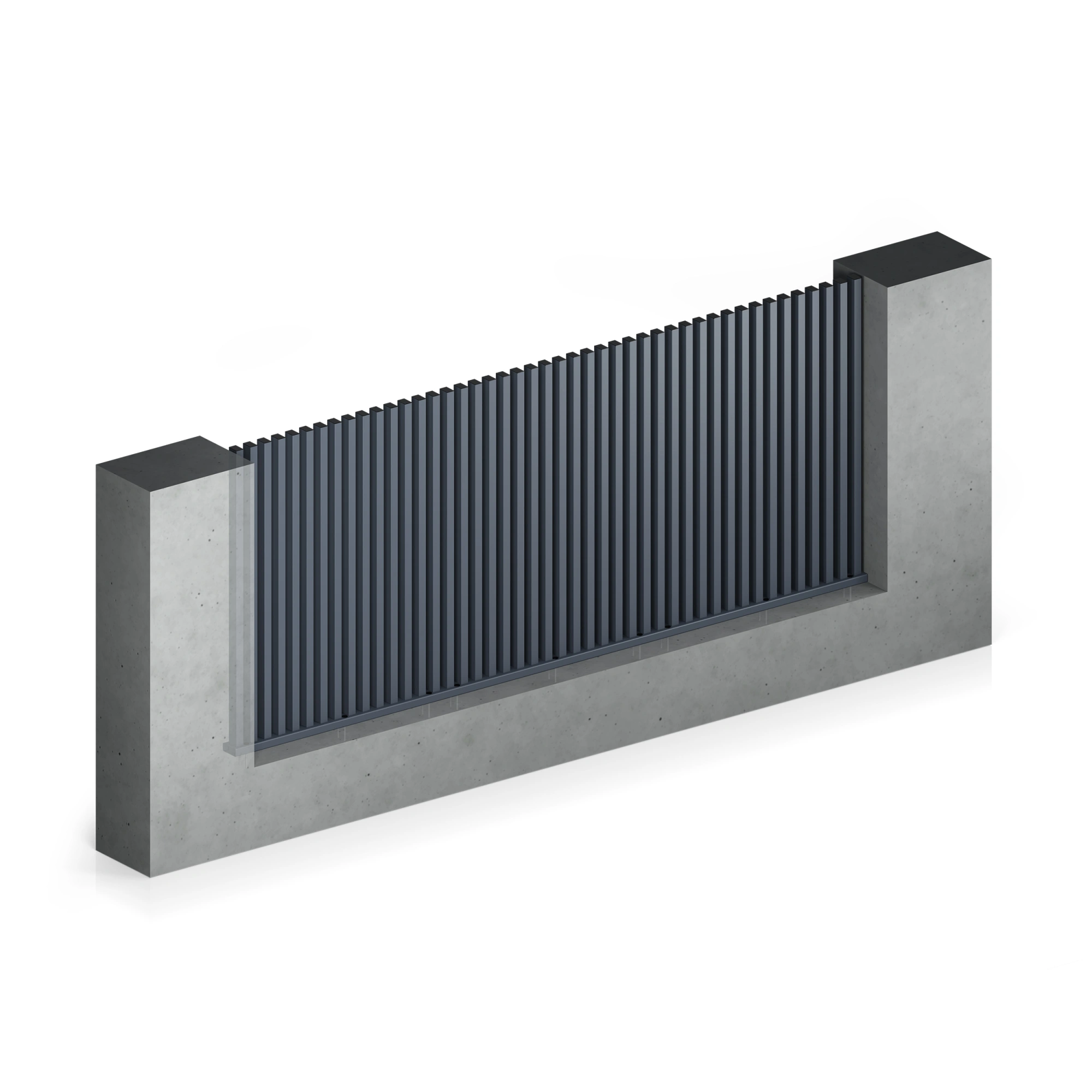 Przęsło palisadowe stalowe INFINITY AW.10.130 — zdjęcie 4