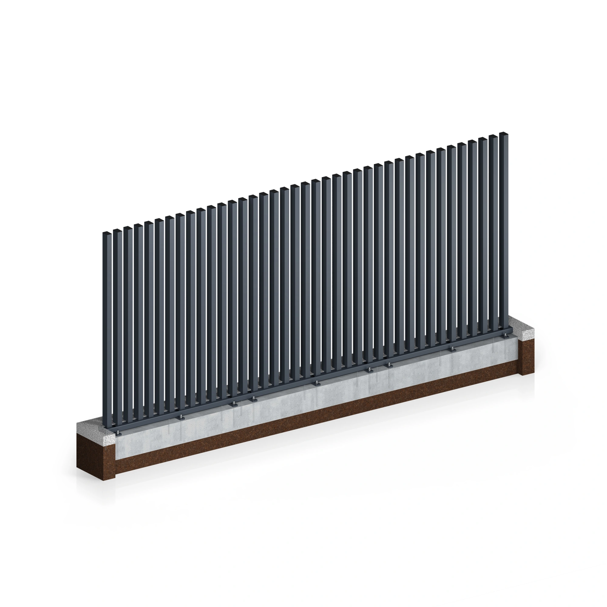 Przęsło palisadowe stalowe INFINITY AW.10.131 — zdjęcie 5