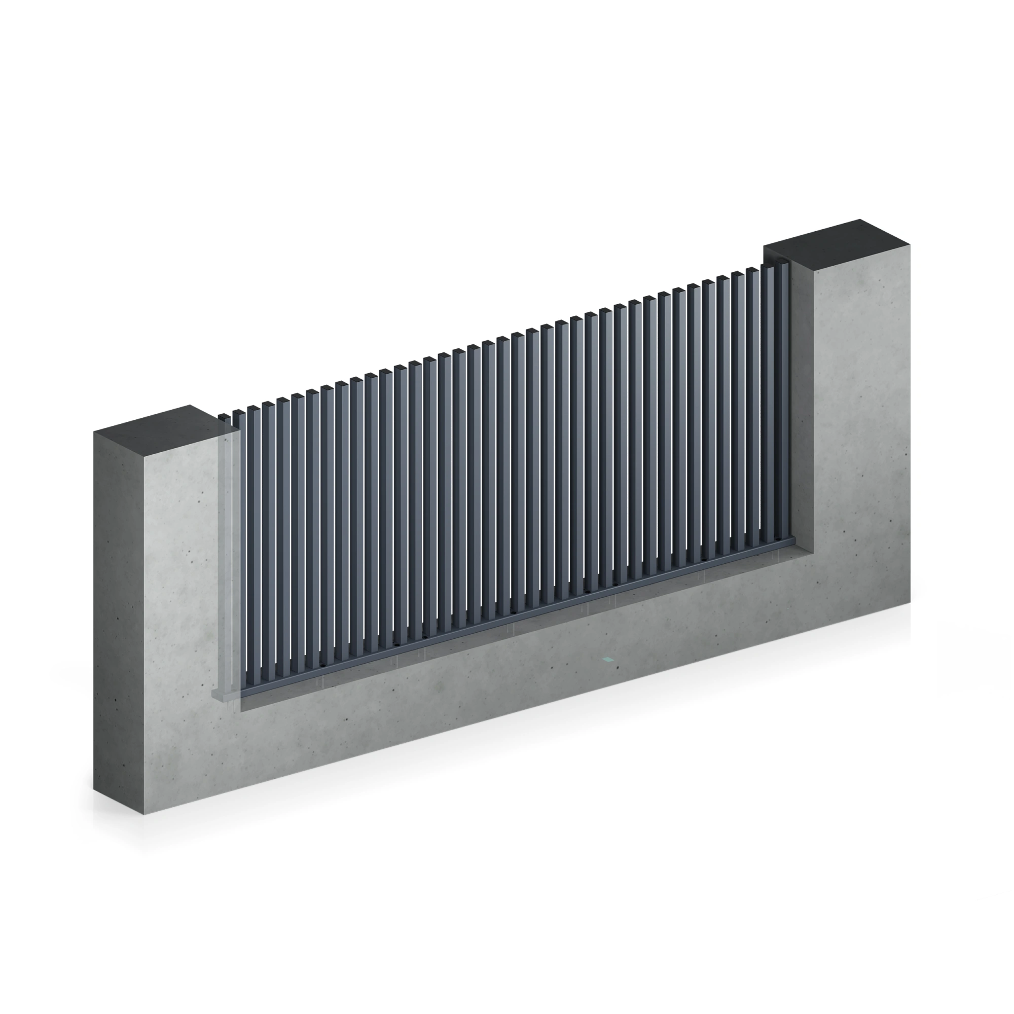 Przęsło palisadowe stalowe INFINITY AW.10.131 — zdjęcie 4