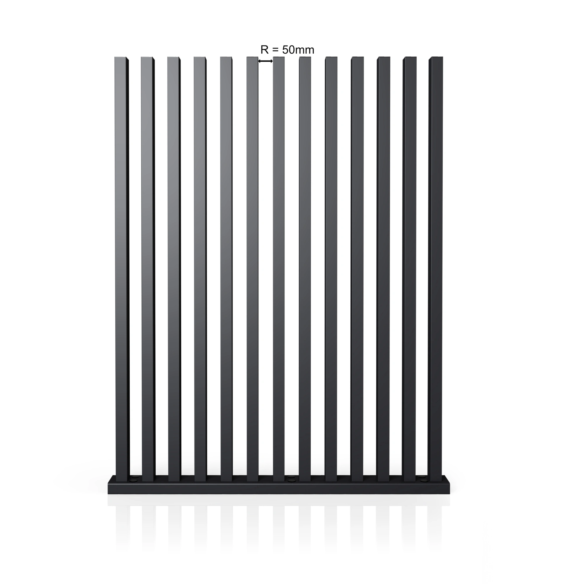 Przęsło palisadowe stalowe INFINITY AW.10.131 — zdjęcie 2